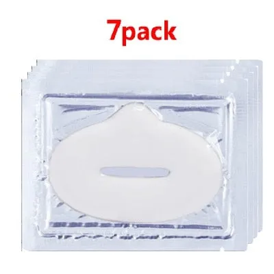 5pcs Collagen Crystal Gold Gel Lip Mask Anti-Aging Anti-wrinkle Moisturizer Lip Plumper