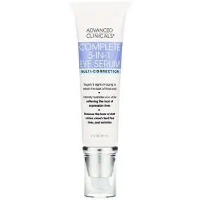 Advanced Clinicals 5-in-1 Eye Serum 59ml – Revitalize and Brighten Your Eyes