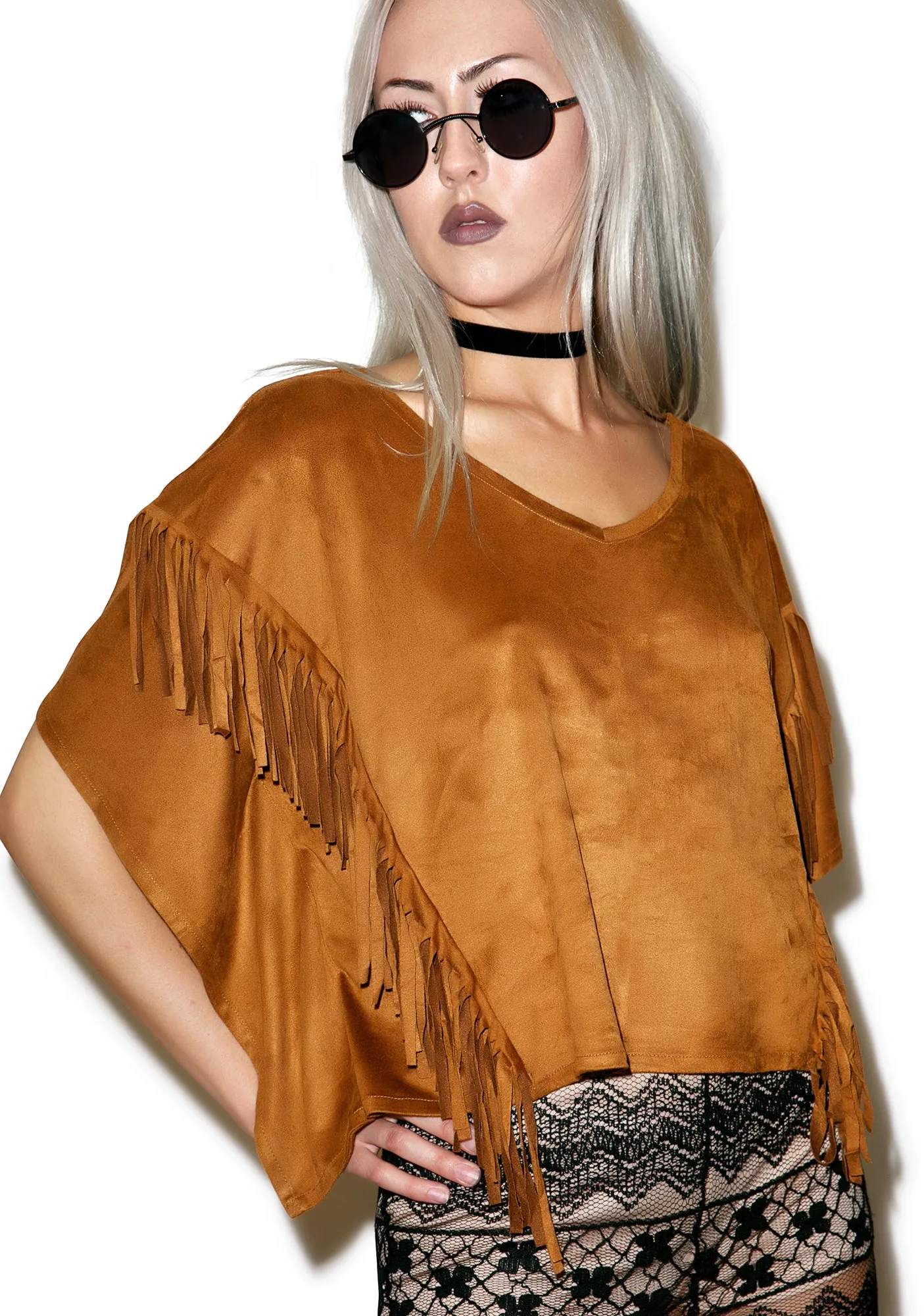 Alamo Fringed Top
