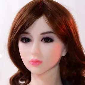 Allure Kaitlin Head - Sex Doll Head - M16 Compatible - Natural