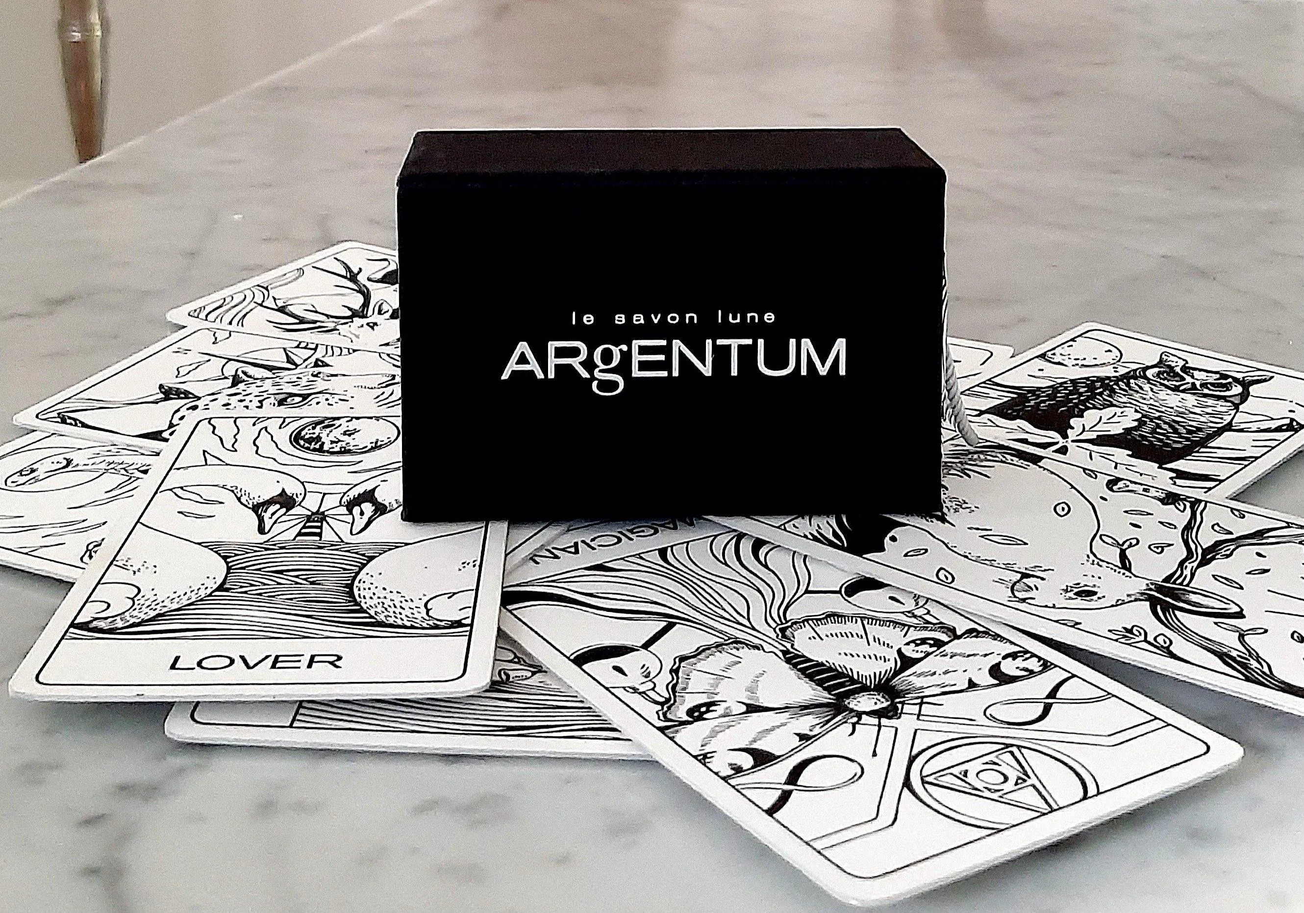Argentum - le savon lune / illuminating silver cleansing bar