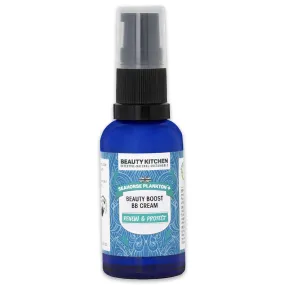 Beauty Kitchen Seahorse Plankton  Beauty Boost BB Cream - 30ml Refillable Eco-friendly Bottle - Vegan Natural Cream