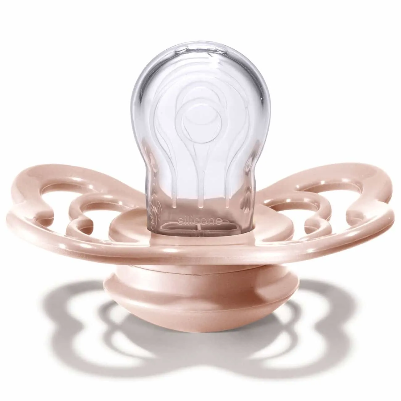 Bibs Pacifier SUPREME Silicone Blush