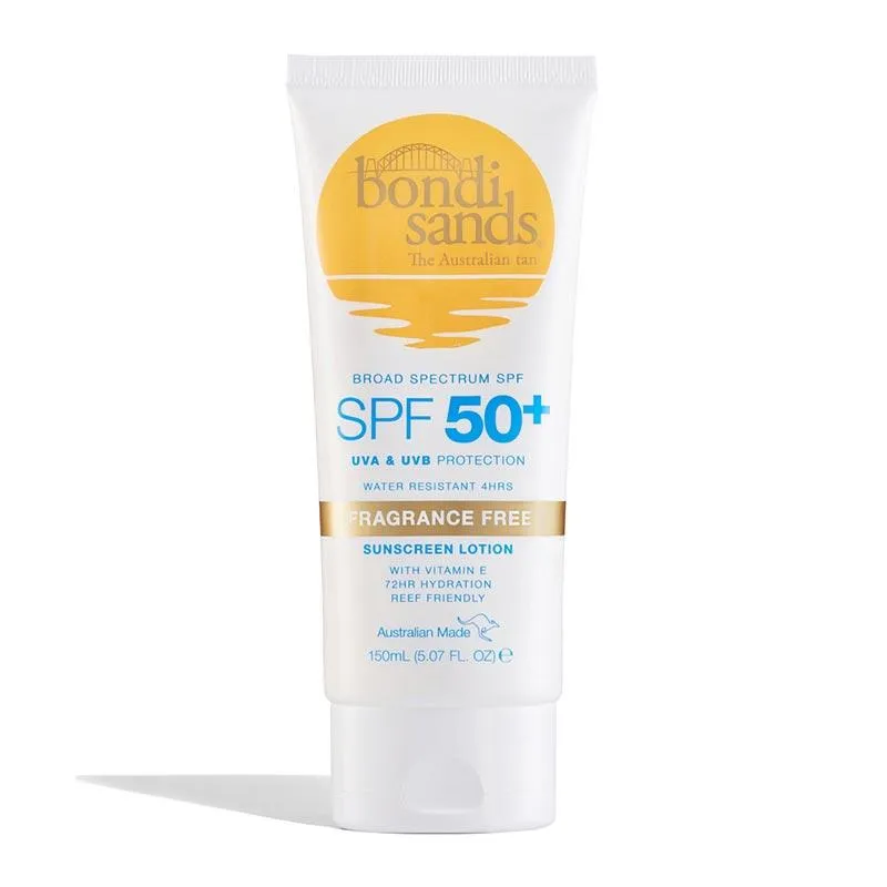 Bondi Sands Suncreen Lotion SPF 50  Fragrance Free