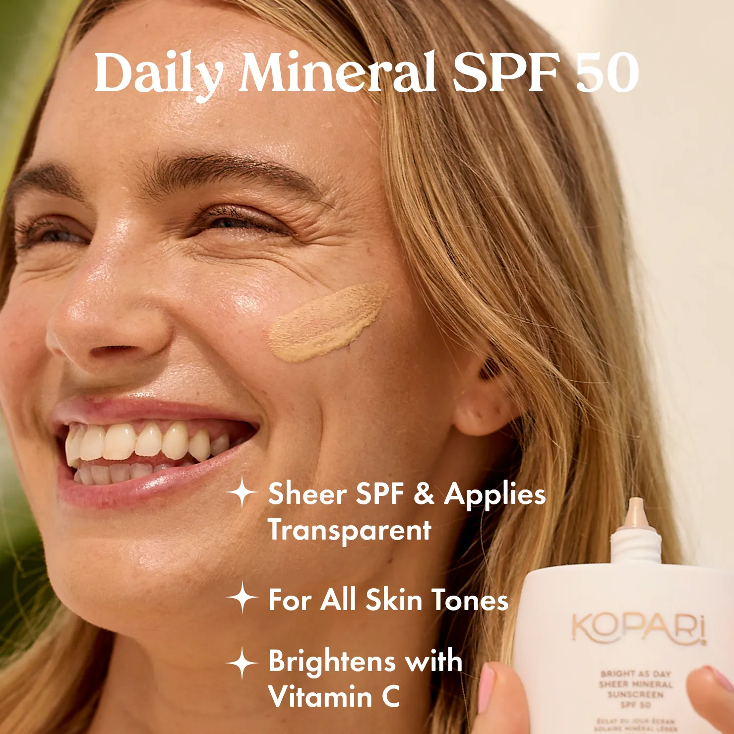 Bright As Day Sheer Mineral Sunscreen SPF 50