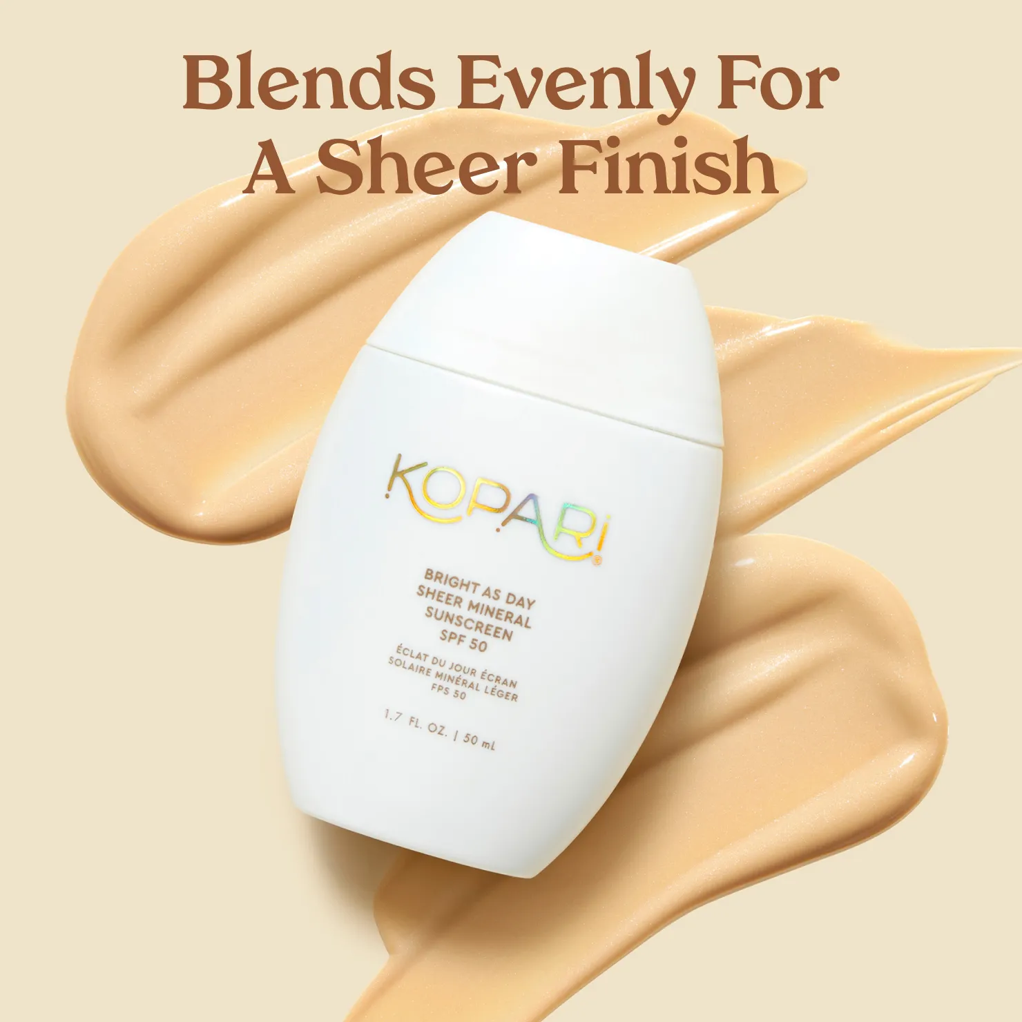 Bright As Day Sheer Mineral Sunscreen SPF 50