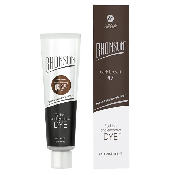 Bronsun 'Hybrid' Lash & Brow Dye - Dark Brown #7