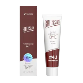 Bronsun 'Hybrid' Lash & Brow Dye - Red Chestnut #4.1 - *New Formula*