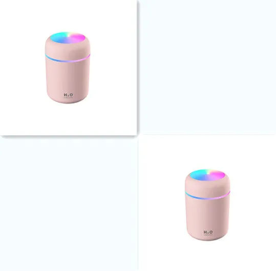Car Air Purifying Humidifier Continuous spray Lights Moisturize Lightweight