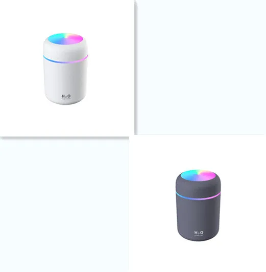 Car Air Purifying Humidifier Continuous spray Lights Moisturize Lightweight