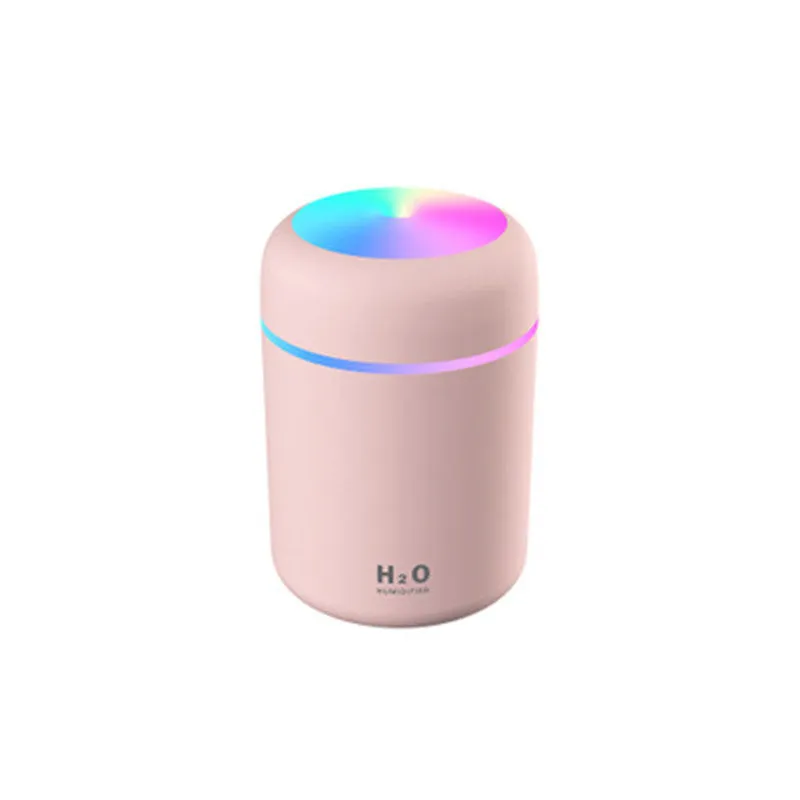 Car Air Purifying Humidifier Continuous spray Lights Moisturize Lightweight