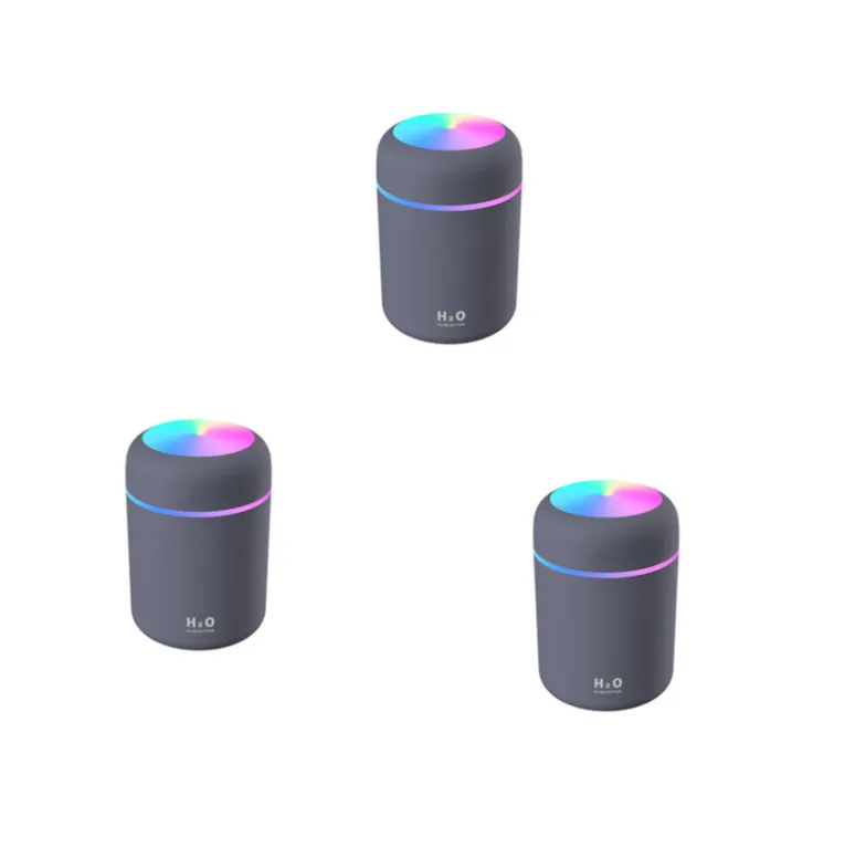 Car Air Purifying Humidifier Continuous spray Lights Moisturize Lightweight