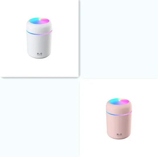 Car Air Purifying Humidifier Continuous spray Lights Moisturize Lightweight