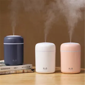 Car Air Purifying Humidifier Continuous spray Lights Moisturize Lightweight