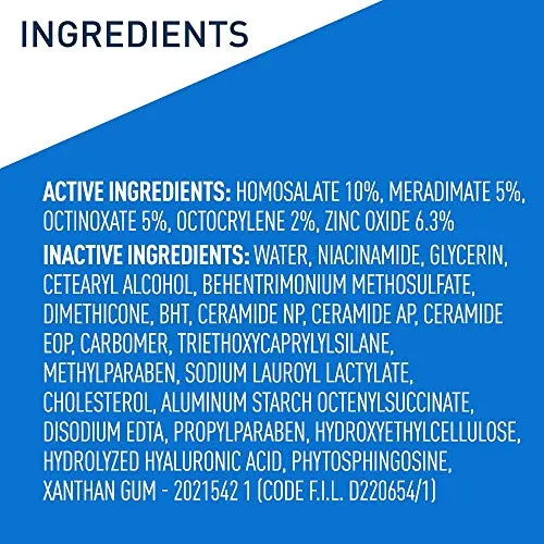CeraVe AM Facial Moisturizing Lotion SPF30 3 Ounce Oil-Free Face Moisturizer with Sunscreen