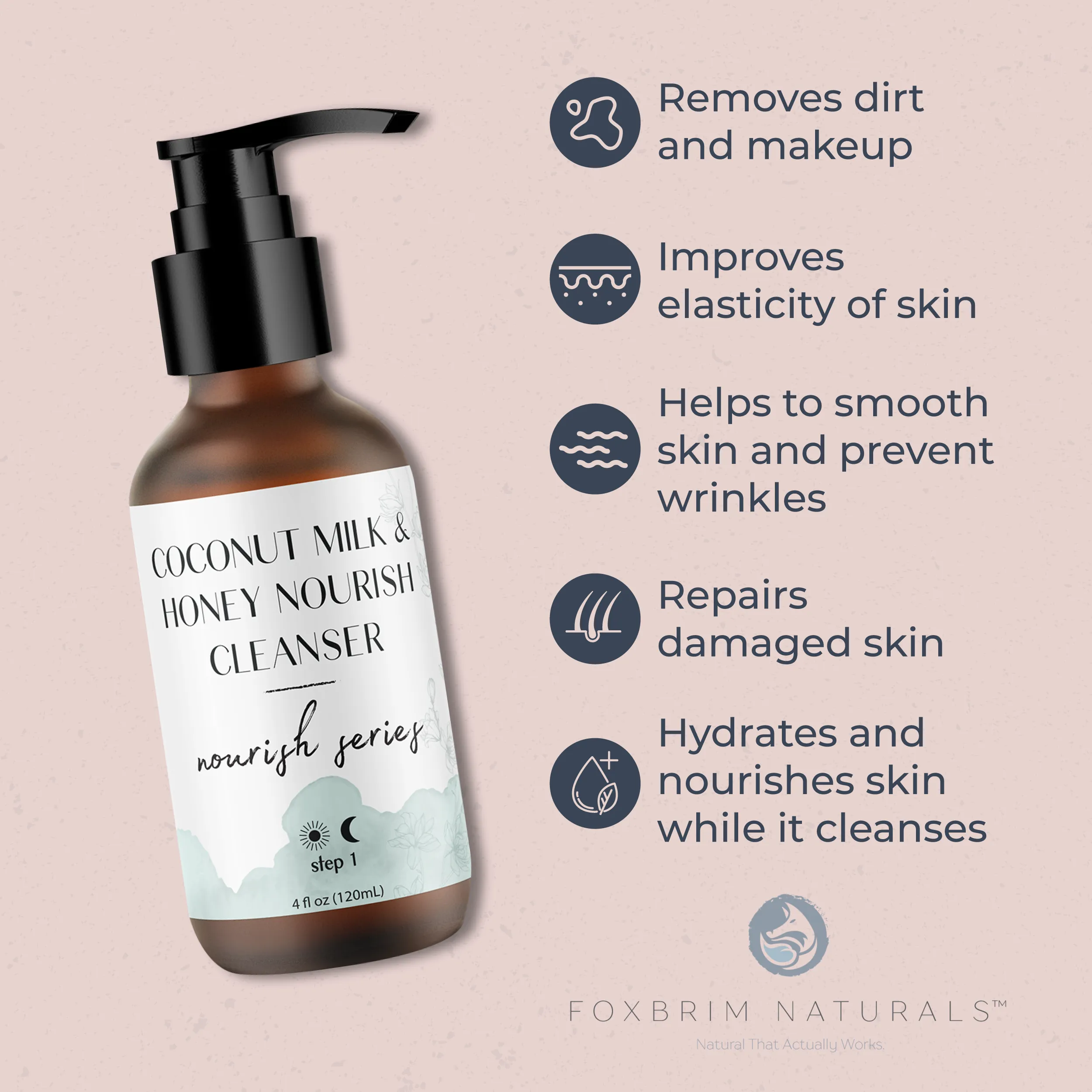 Coconut Milk & Honey Face Cleanser