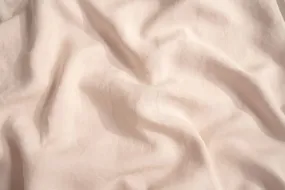French Flax Linen Swatch in Blush