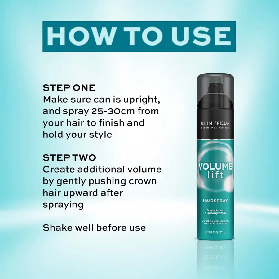 John Frieda Volume Lift Lightweight Hair Spray 250ml