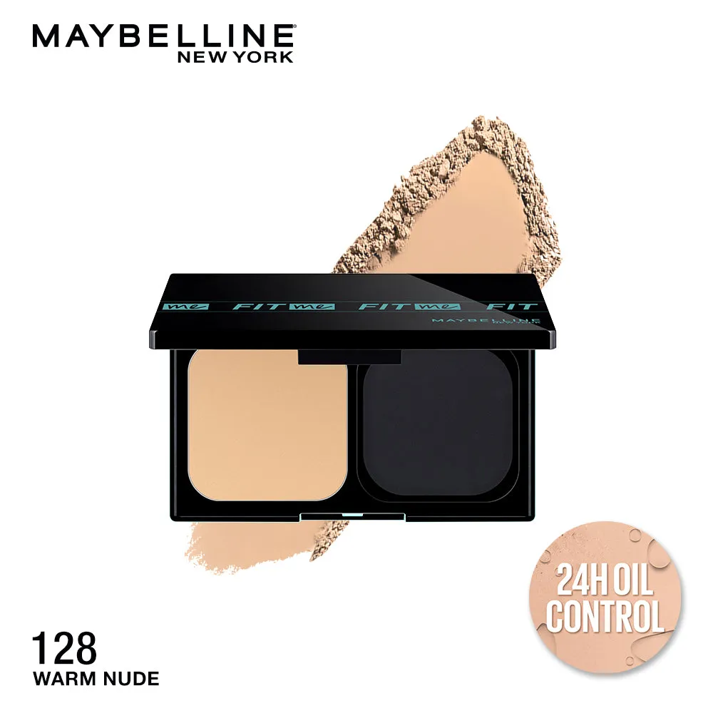 Maybelline New York Fit Me Ultimate Powder Foundation, Shade 128