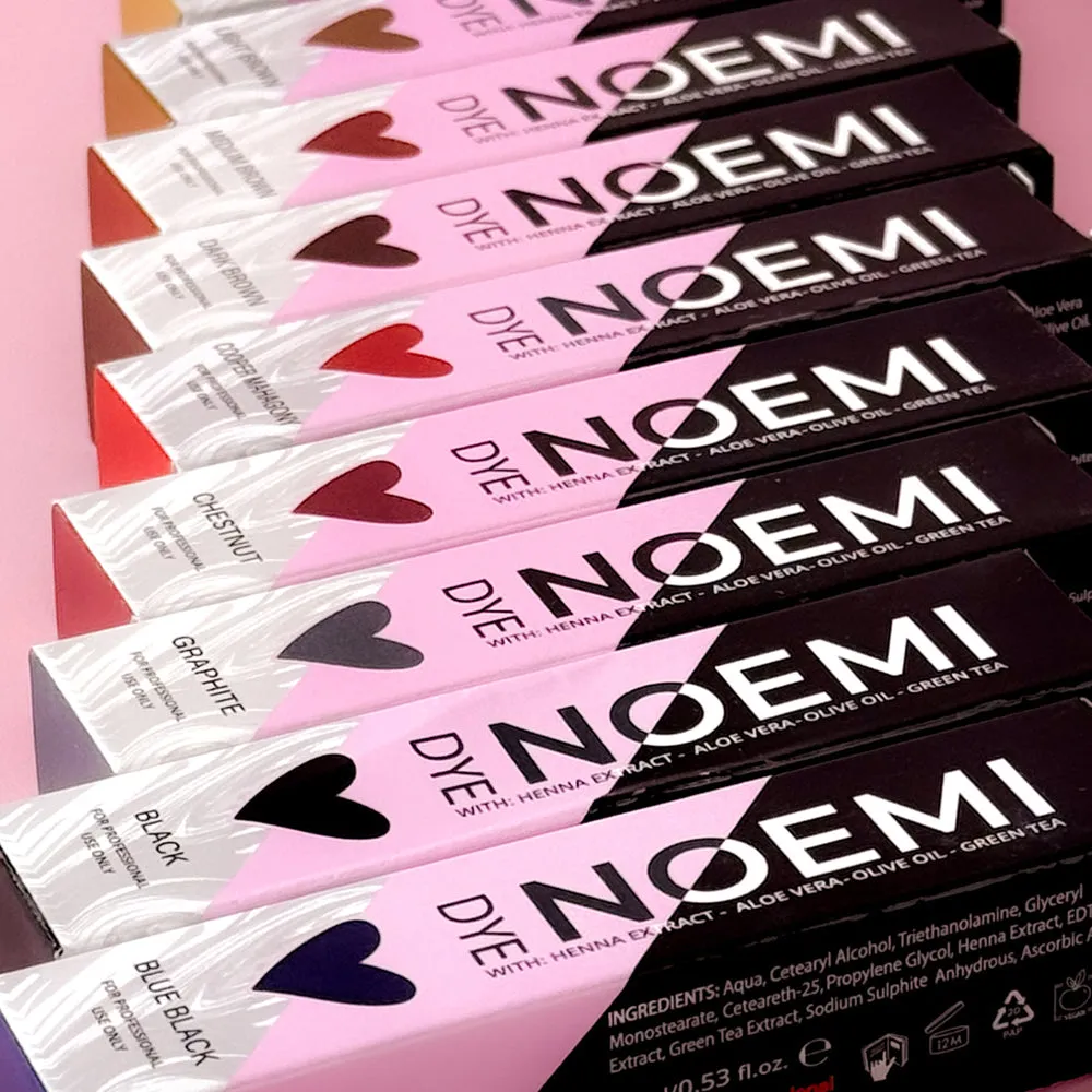 Noemi Hybrid Brow & Lash Dye - Blue/Black - 15ml