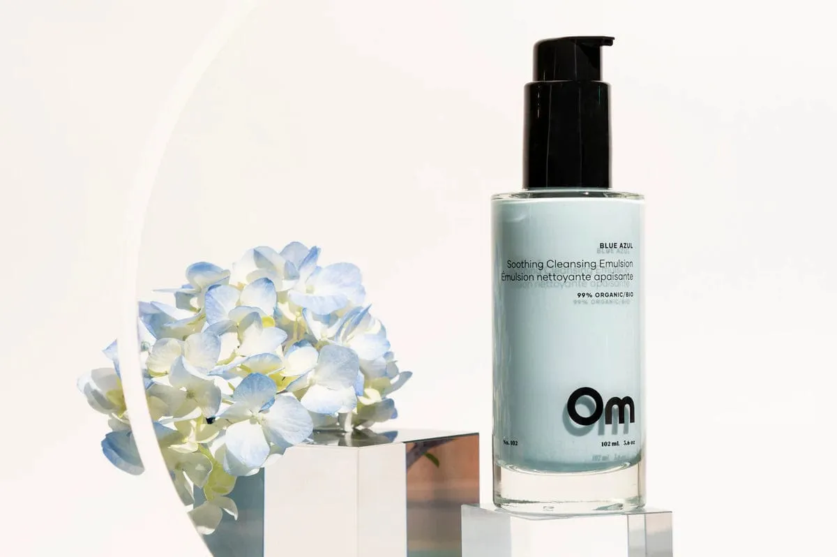 Om Organics | Blue Azul Soothing Cleansing Emulsion