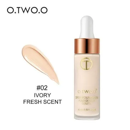 O.TWO.O Liquid Foundation Professional Makeup Base  Oil Free Full