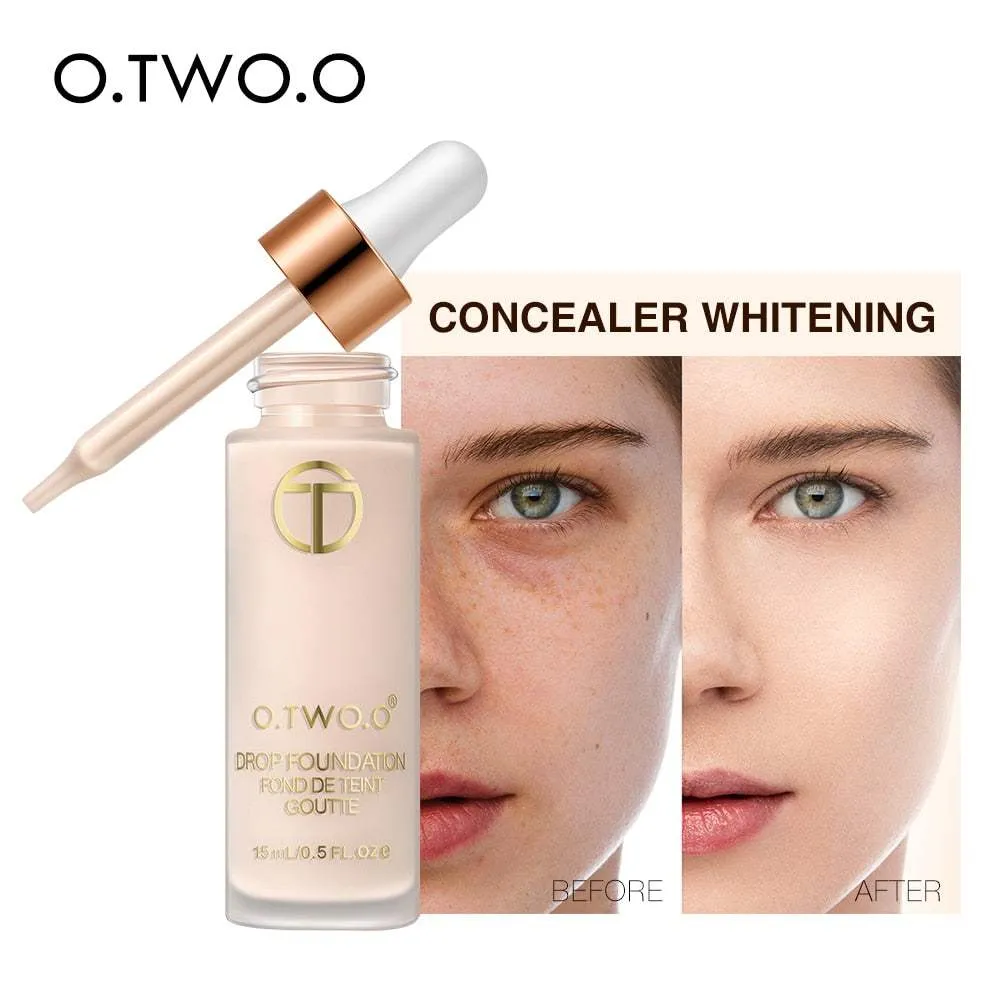 O.TWO.O Liquid Foundation Professional Makeup Base  Oil Free Full
