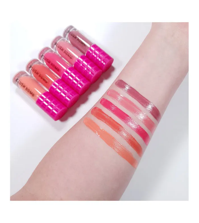 Revolution - Colorete líquido Blush Bomb - Rose Lust
