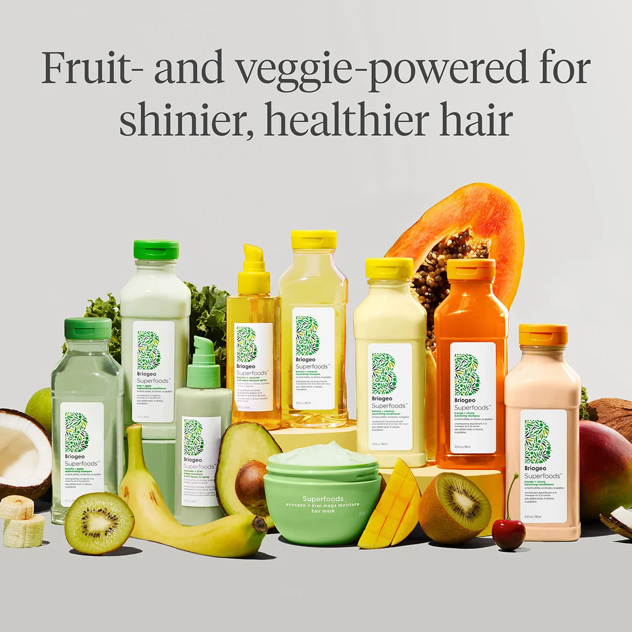 Superfoods Banana and Coconut Hydrating Salt-Free Soft Wave Texture Spray
