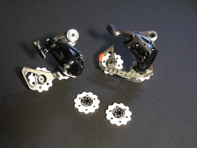 Vanilla SRAM or SHIMANO ZERO Ceramic Rear Derailleur Jockey Wheels