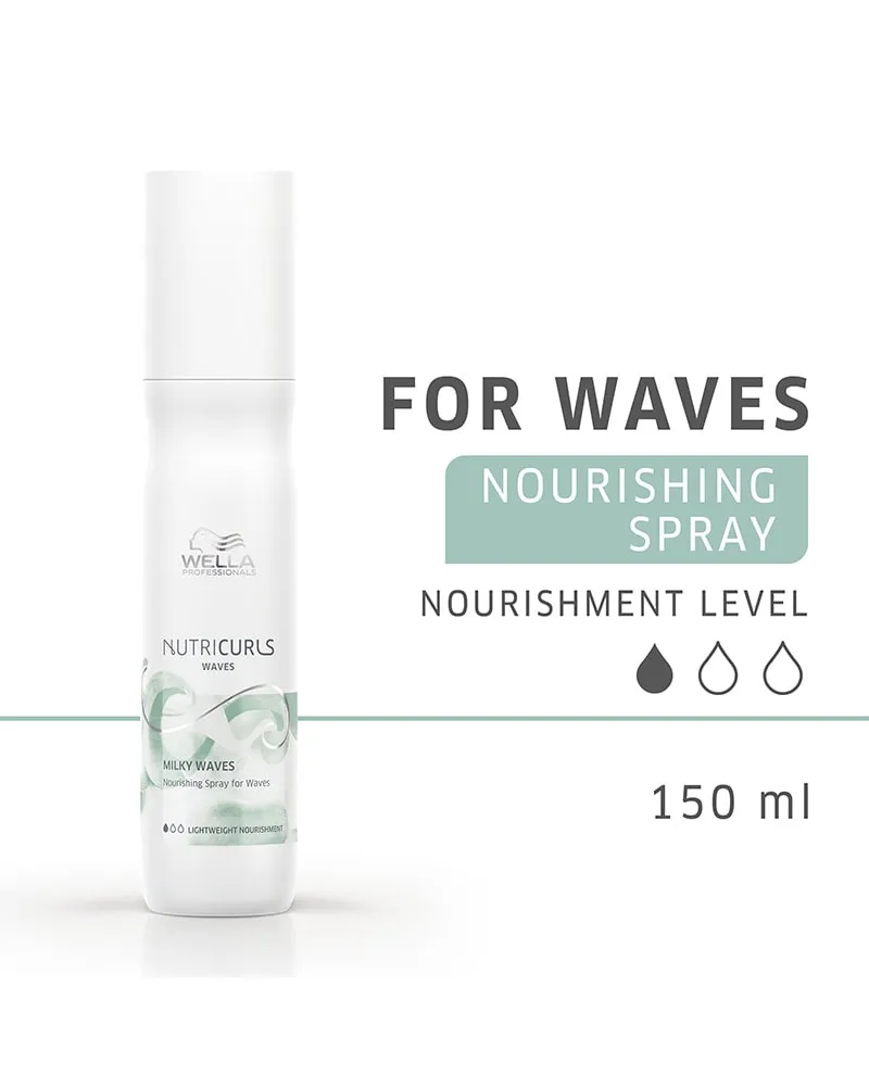 Wella Professionals Nutricurls Milky Waves Spray 5 oz